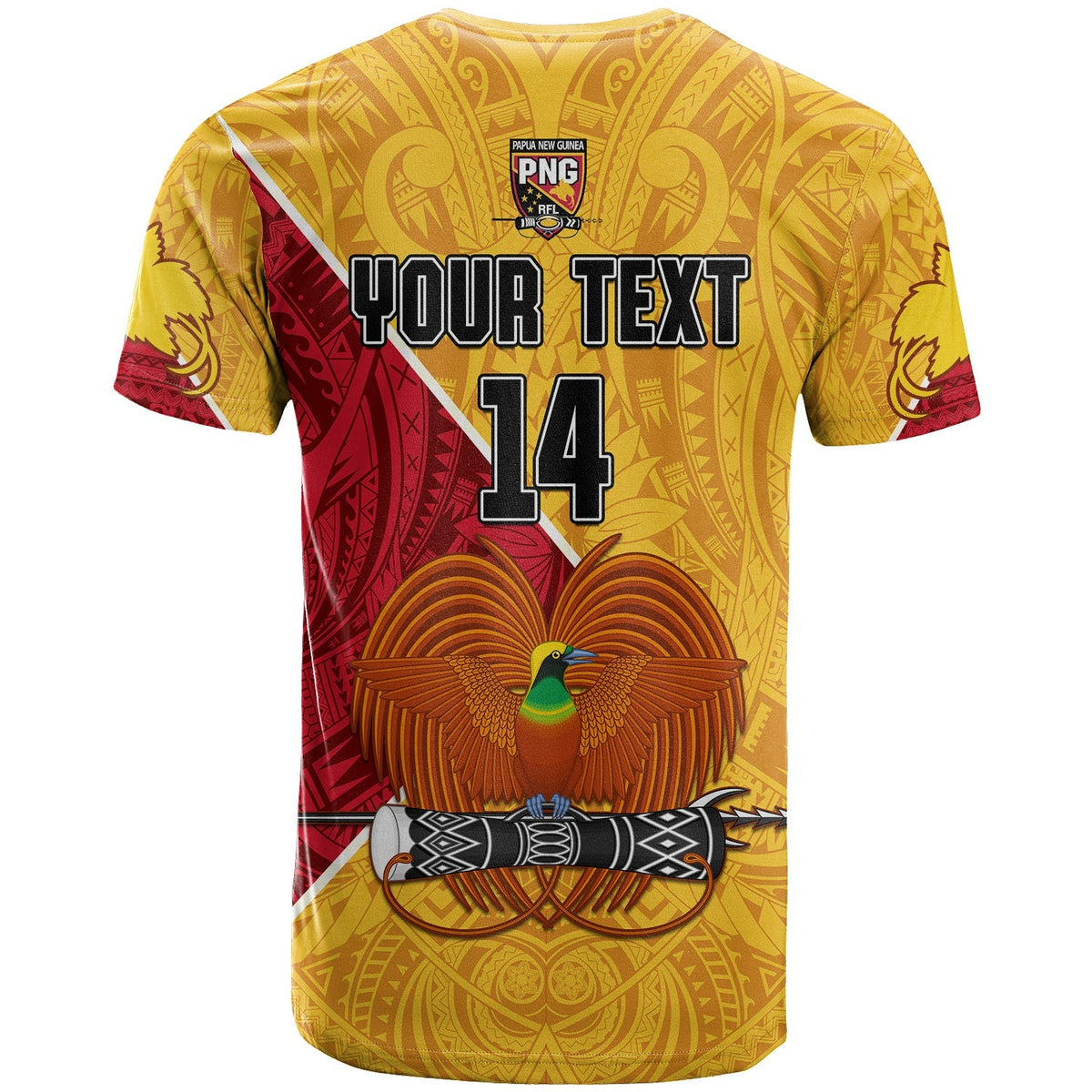 Custom The Kumuls PNG T Shirt Papua New Guinea Polynesian Dynamic Style - Wonder Print Shop