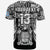 Custom Fiji Rugby T Shirt Flying Fijians Black Tapa Pattern LT13 - Wonder Print Shop