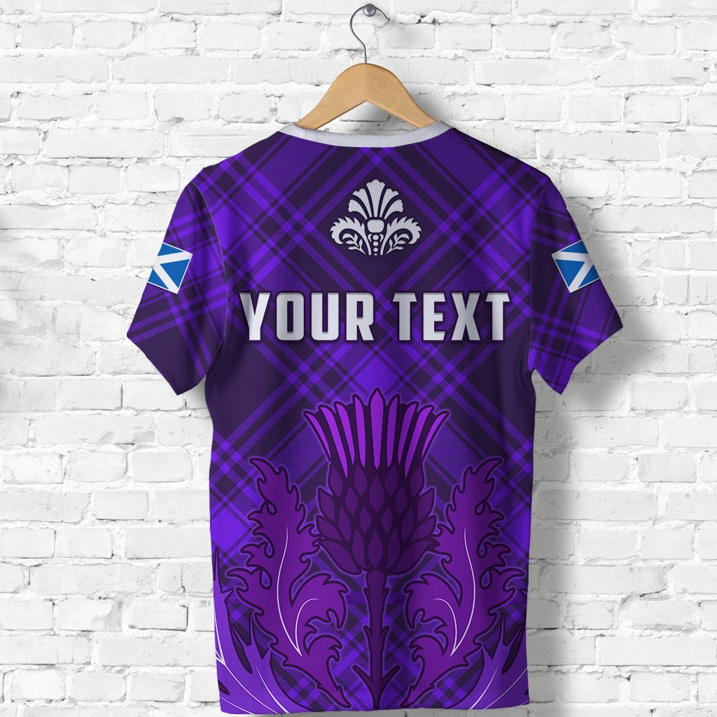 Custom Scotland T Shirt Thistle Scottish Be Unique LT13 - Wonder Print Shop