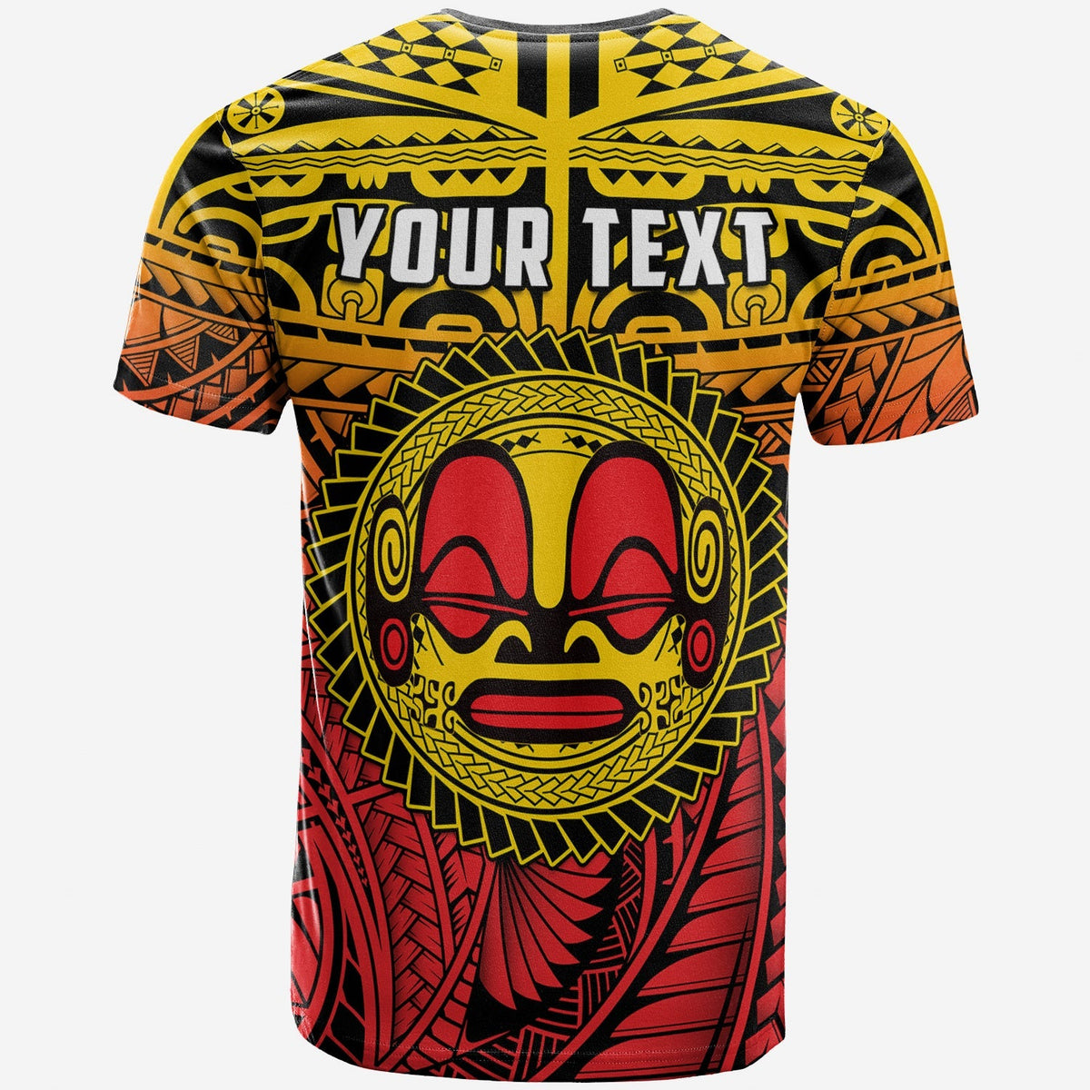 Custom Marquesas Islands T Shirt Mata Tiki Polynesian Pattern LT13 - Wonder Print Shop