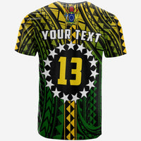 Custom Cook Islands T Shirt Polynesian Pattern Stars LT13 - Wonder Print Shop