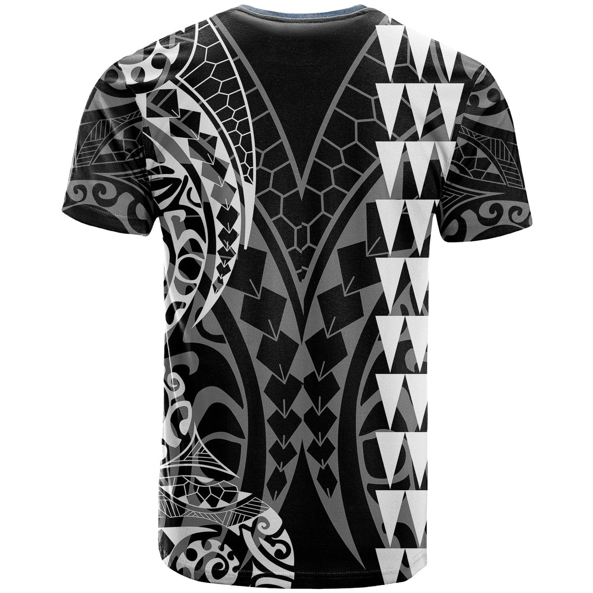 Kakau Polynesian Tribal T Shirt LT13 - Wonder Print Shop