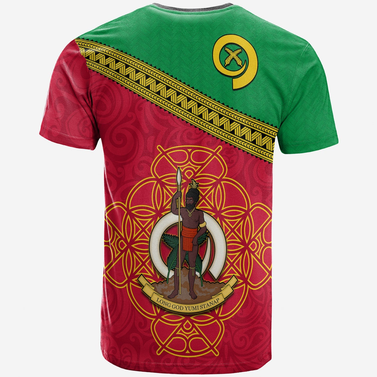 Custom Vanuatu T Shirt Pattern Sand Drawing LT13 - Wonder Print Shop