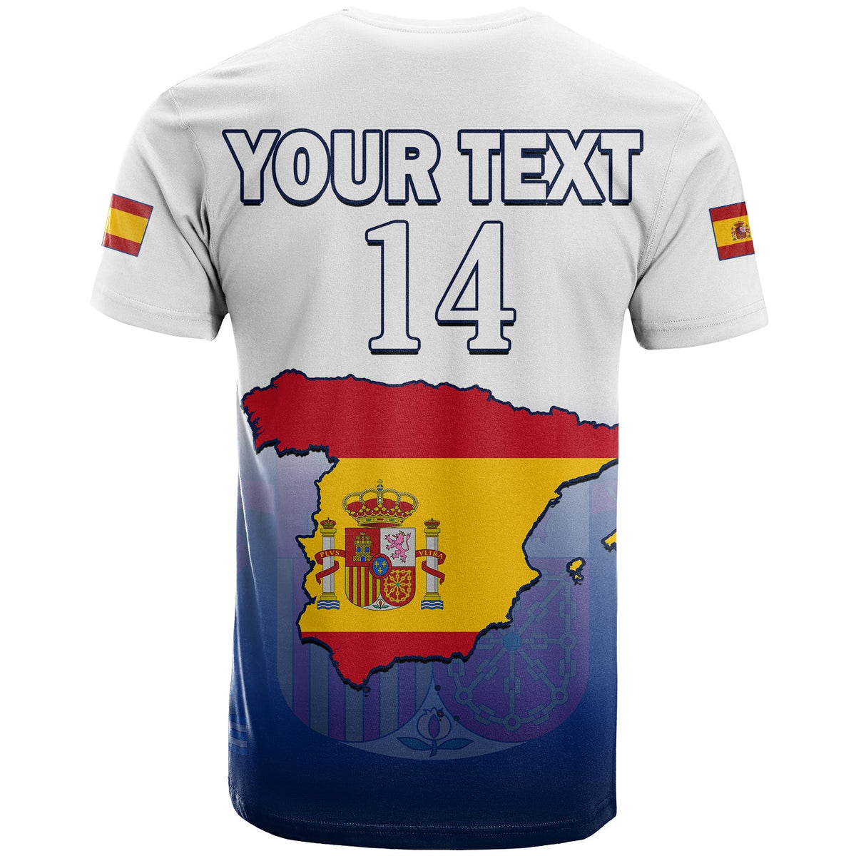 Custom Spanish T Shirt Football 2022 We Are Champions - Wonder Print Shop