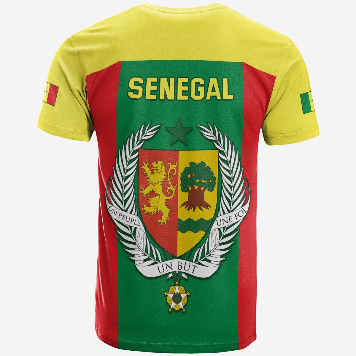 Senegal FootbT Shirt Champion of Africa LT13 - Wonder Print Shop