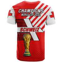 Switzerland FootbT Shirt Schweizer Pati Champion Sporty LT13 - Wonder Print Shop
