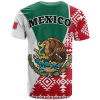 Happy Mexico Fathers Day T Shirt Mexican Aztec Pattern - Wonder Print Shop