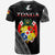 Tonga T Shirt Tongan Pattern Blithesome Version Black LT13 - Wonder Print Shop