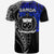 Custom Siva Samoa T Shirt Samoan Dance Mix Blue Polynesian LT13 - Wonder Print Shop