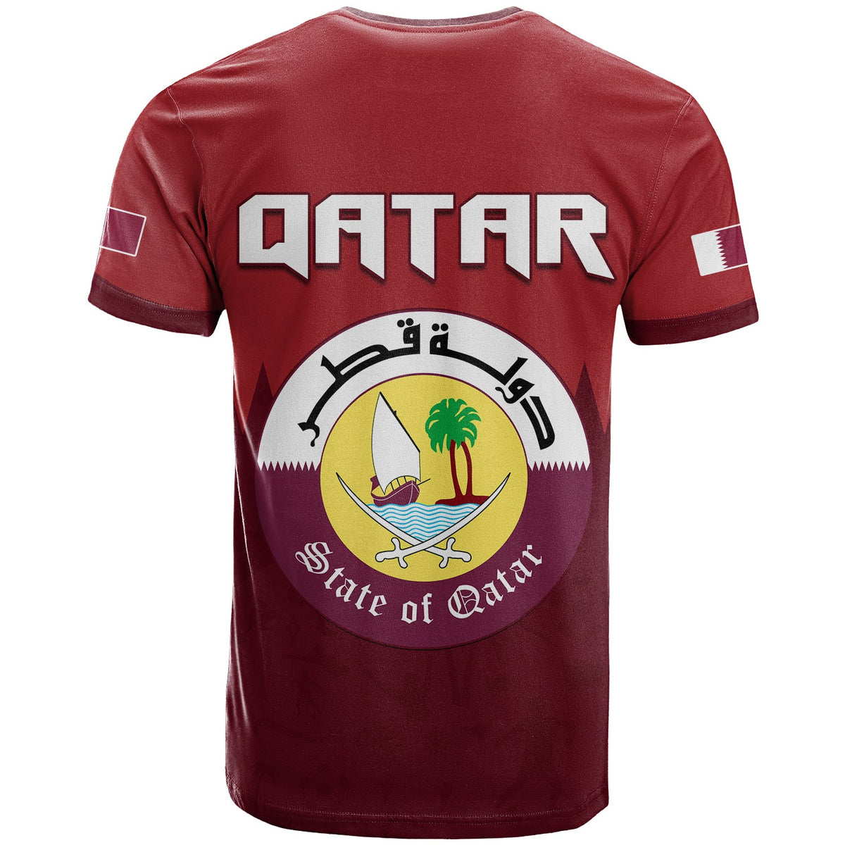 Qatar FootbT Shirt WC 2022 Style Sporty LT13 - Wonder Print Shop