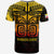 Custom Marquesas Islands Tiki T Shirt Gradient Marquesan Tattoo LT13 - Wonder Print Shop