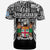 Fiji Rugby T Shirt Flying Fijians Black Tapa Pattern LT13 - Wonder Print Shop