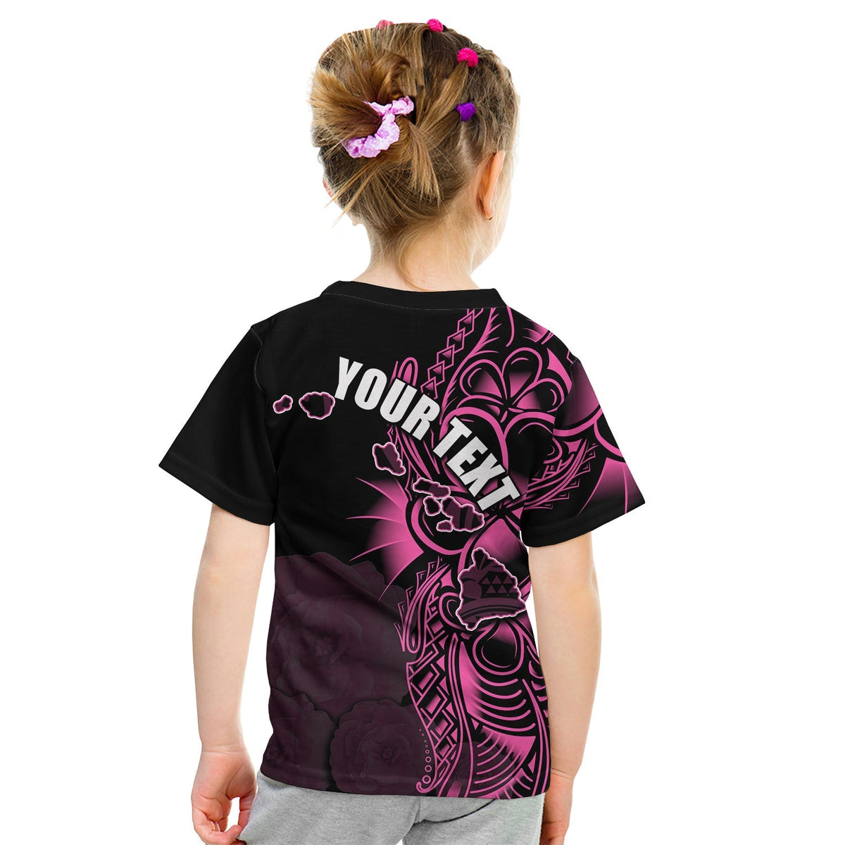 Custom Hawaiian Islands T Shirt KID Maui LT6 - Wonder Print Shop