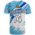 Custom Uruguay Football T Shirt La Celeste WC 2022 Sporty Style - Wonder Print Shop