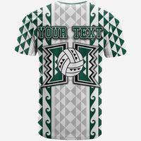 Custom Hawaii Rainbow Wahine VolleybT Shirt LT6 - Wonder Print Shop