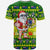 Christmas Cook Islands T Shirt Cool Santa Claus LT6 - Wonder Print Shop