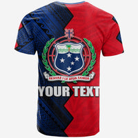 Custom F.A.S.T Samoa T Shirt Half Style LT6 - Wonder Print Shop