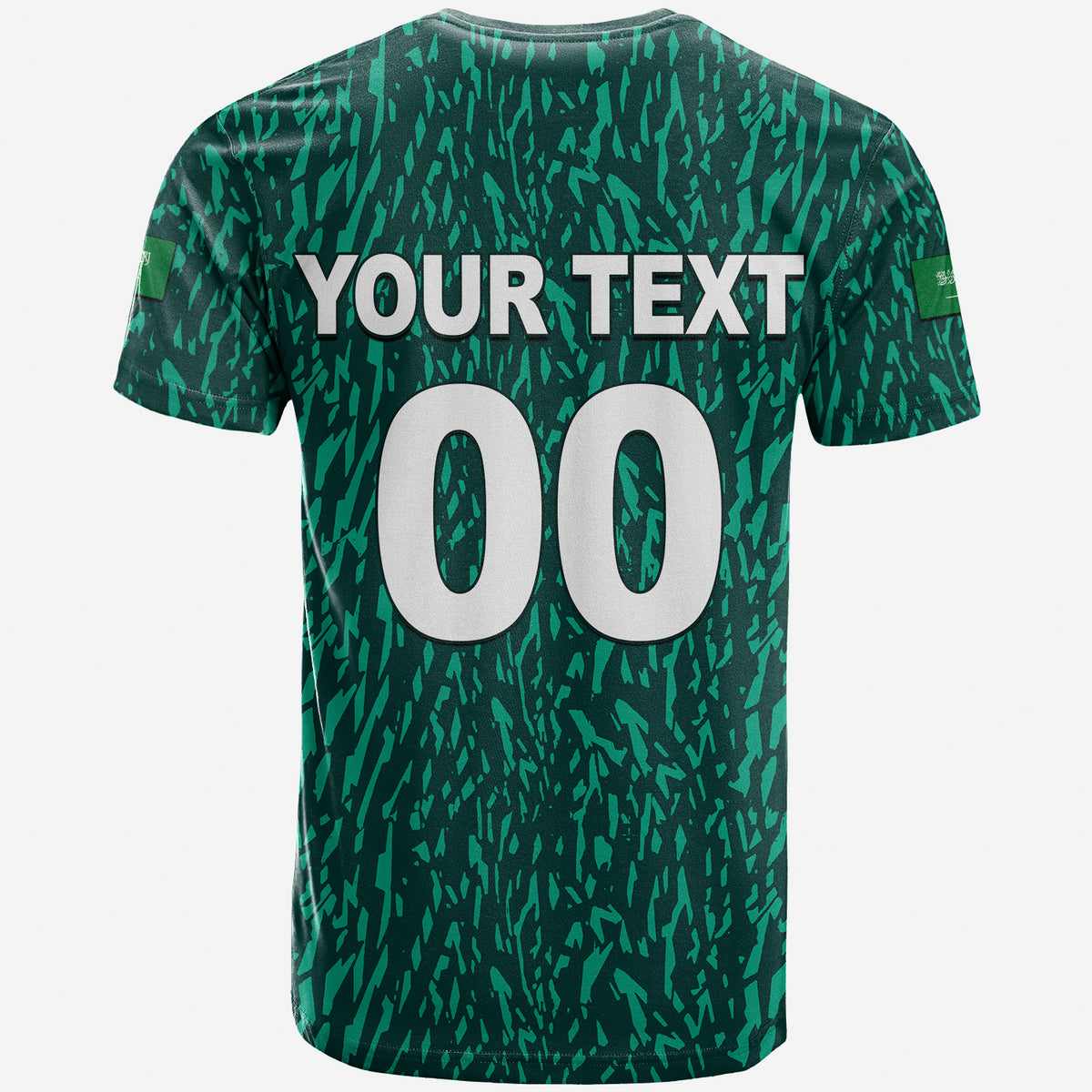 Custom Saudi Arabia Soccer World Cup 2022 T Shirt LT6 - Wonder Print Shop