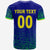 Custom Brazil T Shirt World Cup 2022 LT6