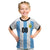 Custom Argentina Home T Shirt Mens World Cup Soccer Jersey LT6