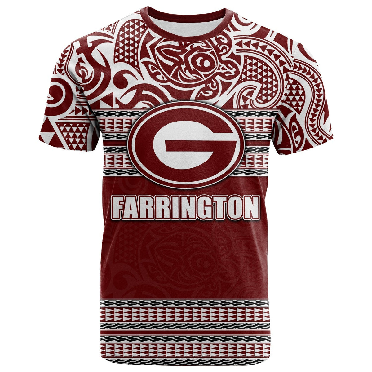 Custom Hawaii Farrington High School T Shirt No.1 LT6 - Wonder Print Shop