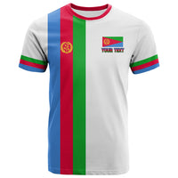 Custom Eritrea T Shirt Striped Sporty Style 02 LT13 - Wonder Print Shop