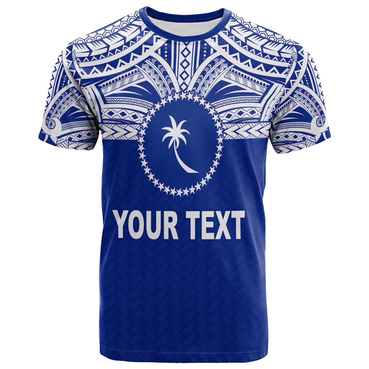 custom-personalised-chuuk-flag-t-shirt-micronesia-style-blue