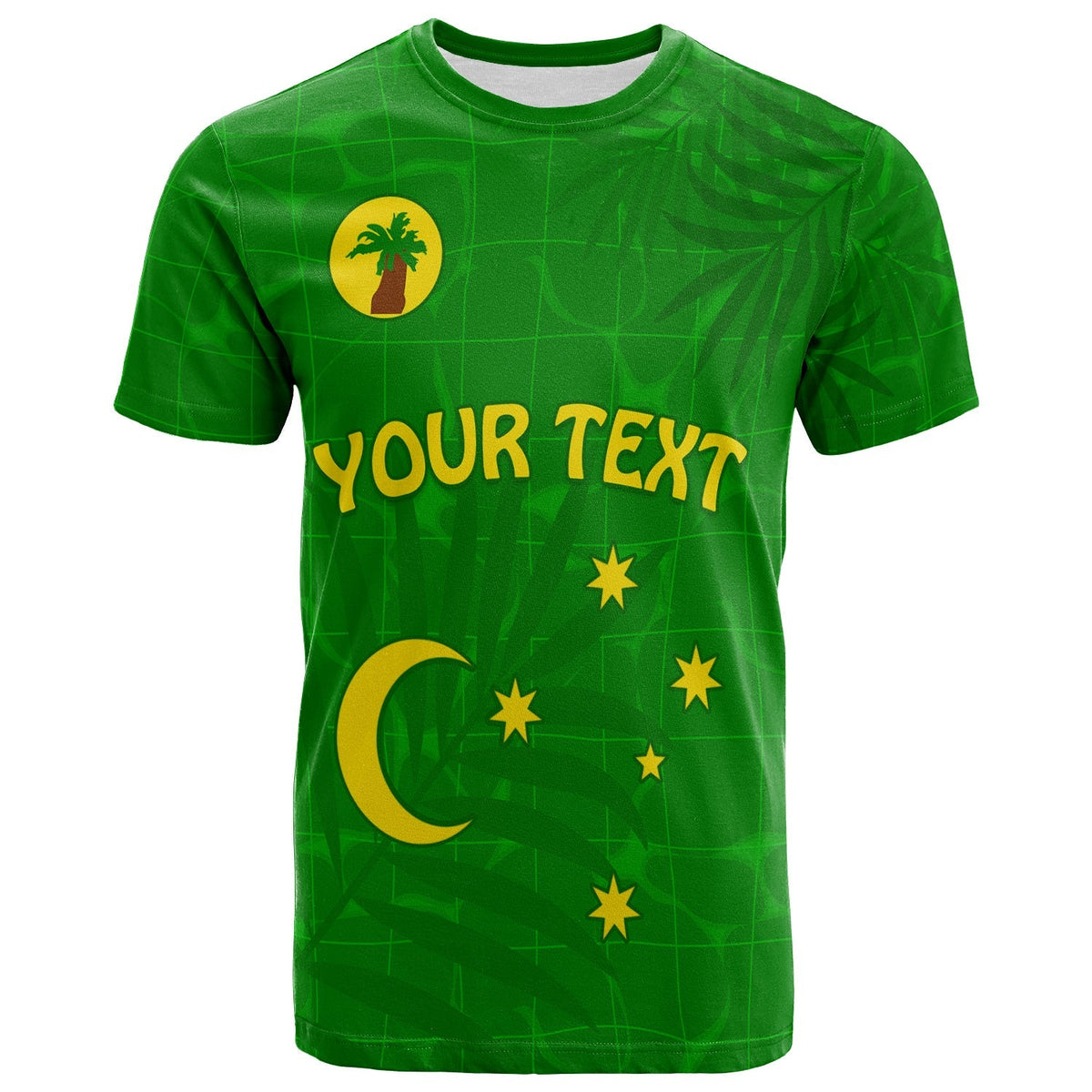Custom Cocos (Keeling) Islands T Shirt Proud Flag Unique LT13 - Wonder Print Shop