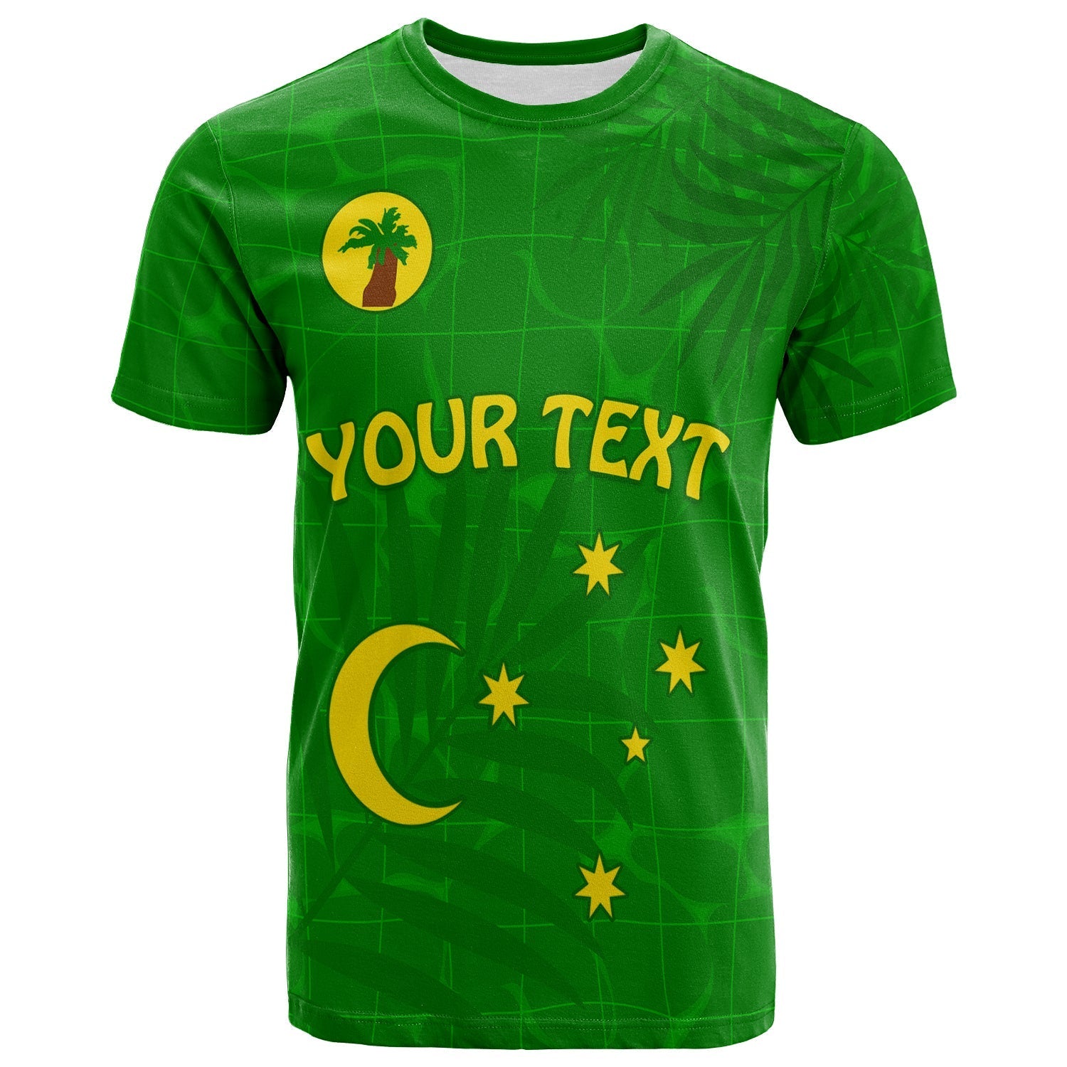 Custom Cocos (Keeling) Islands T Shirt Proud Flag Unique LT13 - Wonder Print Shop