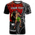 Custom Siva Samoa T Shirt Samoan Dance Mix Red Polynesian LT13 - Wonder Print Shop