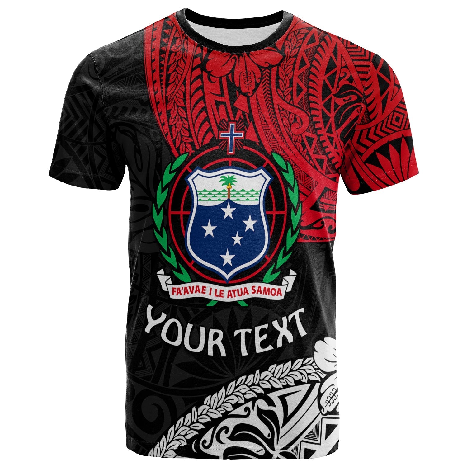 Custom Samoa T Shirt Beloved Samoan Mix Polynesian Pattern LT13 - Wonder Print Shop