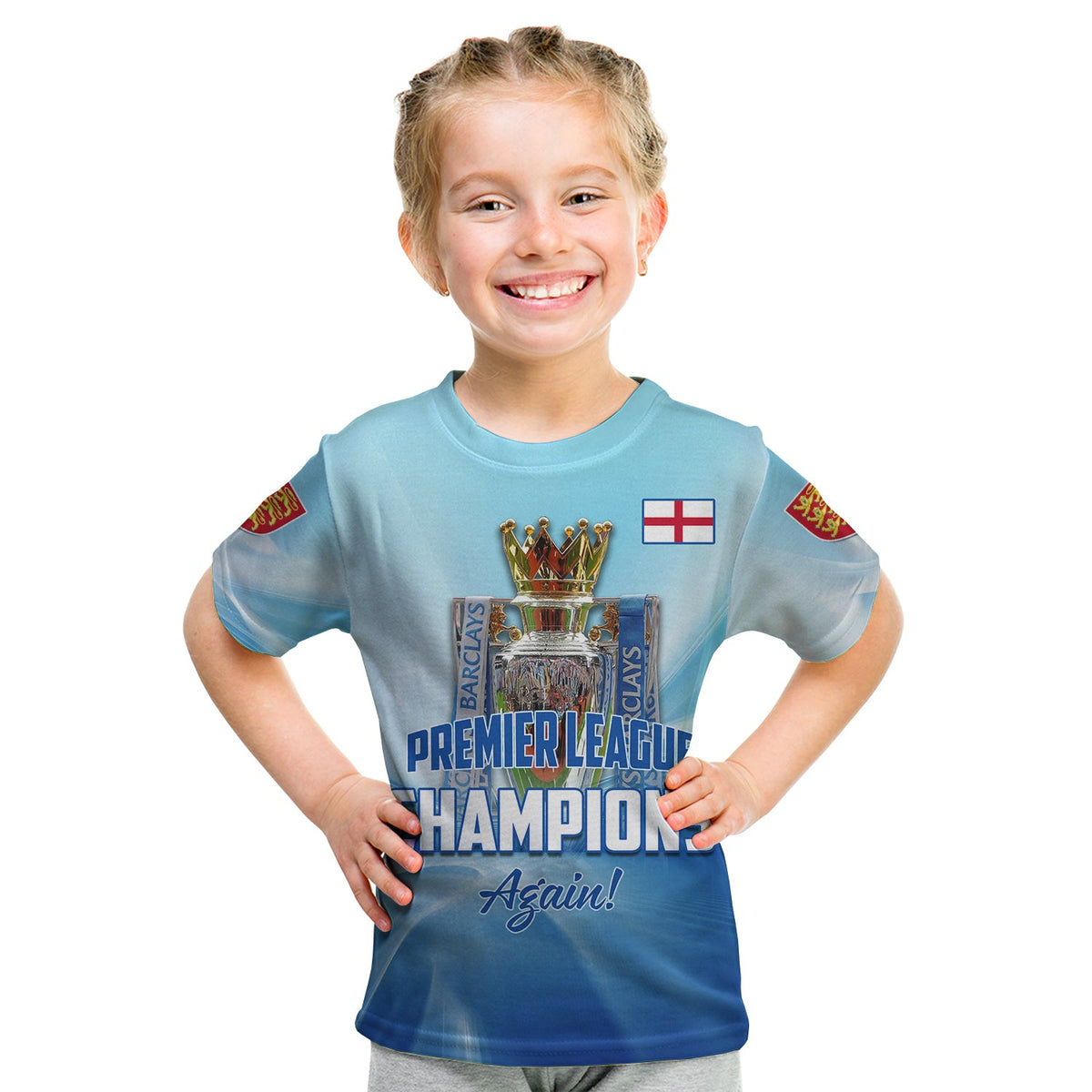 England T Shirt Football 2022 Come On Champions LT13 - Wonder Print Shop