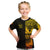 Marquesas Islands Tiki T Shirt KID Gradient Marquesan Tattoo LT13 - Wonder Print Shop