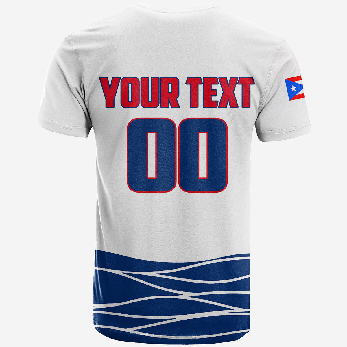 Custom Baseball 2023 Puerto Rico T Shirt LT6 - Wonder Print Shop