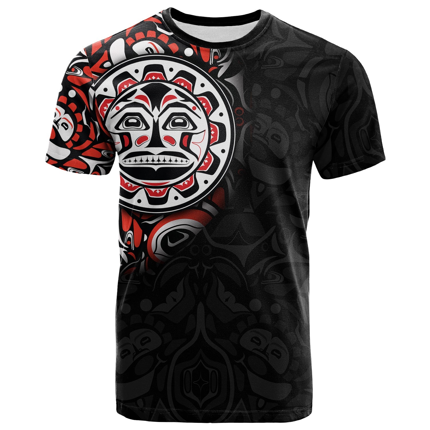 custom-personalised-canada-haida-t-shirt-sun