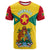 Grenada T Shirt Power Grenada Mix Coat of Arms LT13 - Wonder Print Shop