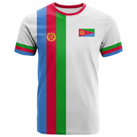Custom Eritrea T Shirt Striped Sporty Style LT13 - Wonder Print Shop