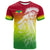 Ethiopia T Shirt Lion Ethiopian Style Flag LT13 - Wonder Print Shop