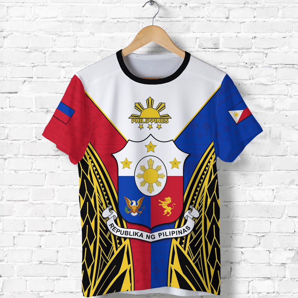 Philippines T Shirt Sun Rayonnant LT13 - Wonder Print Shop