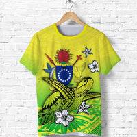 Cook Islands T Shirt Loved Polynesian Turtle LT13 - Wonder Print Shop