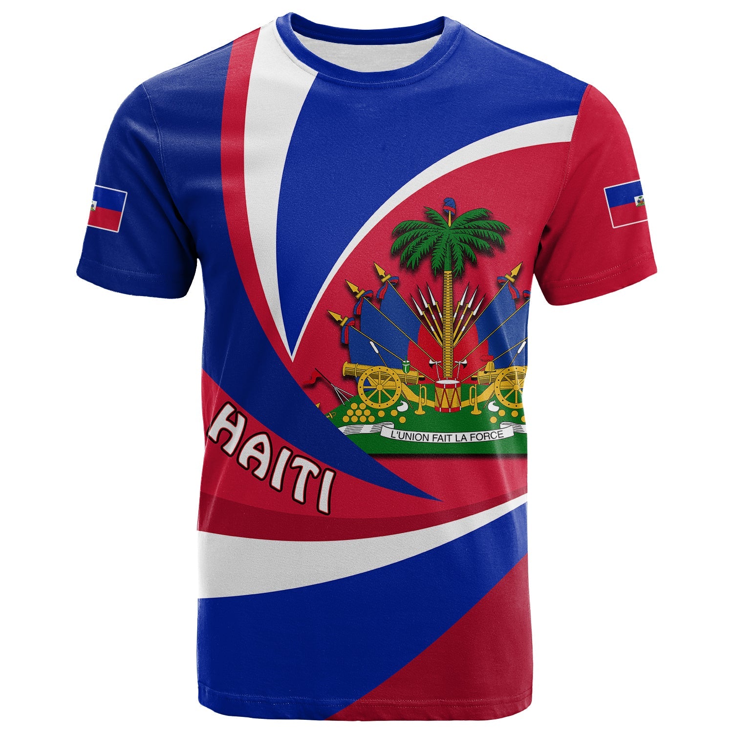 haiti-t-shirt-style-color-flag