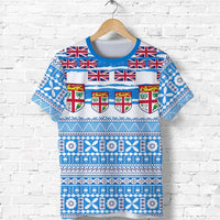 Custom Fiji Polynesian T Shirt Fijian Tropical Flowers LT13 - Wonder Print Shop