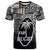 Custom Fiji Rugby T Shirt Flying Fijians Black Tapa Pattern LT13 - Wonder Print Shop