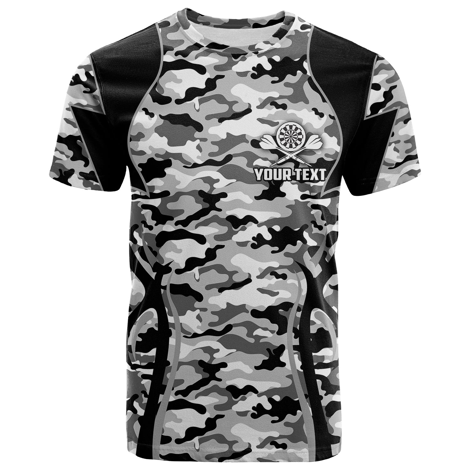 (Custom Personalised) Darts T Shirt Vibe 3D No.2