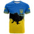 Custom Ukraine T Shirt With Map Stand With Ukraine LT6 - Wonder Print Shop