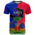 Custom Haiti T Shirt Flag Style LT6 - Wonder Print Shop
