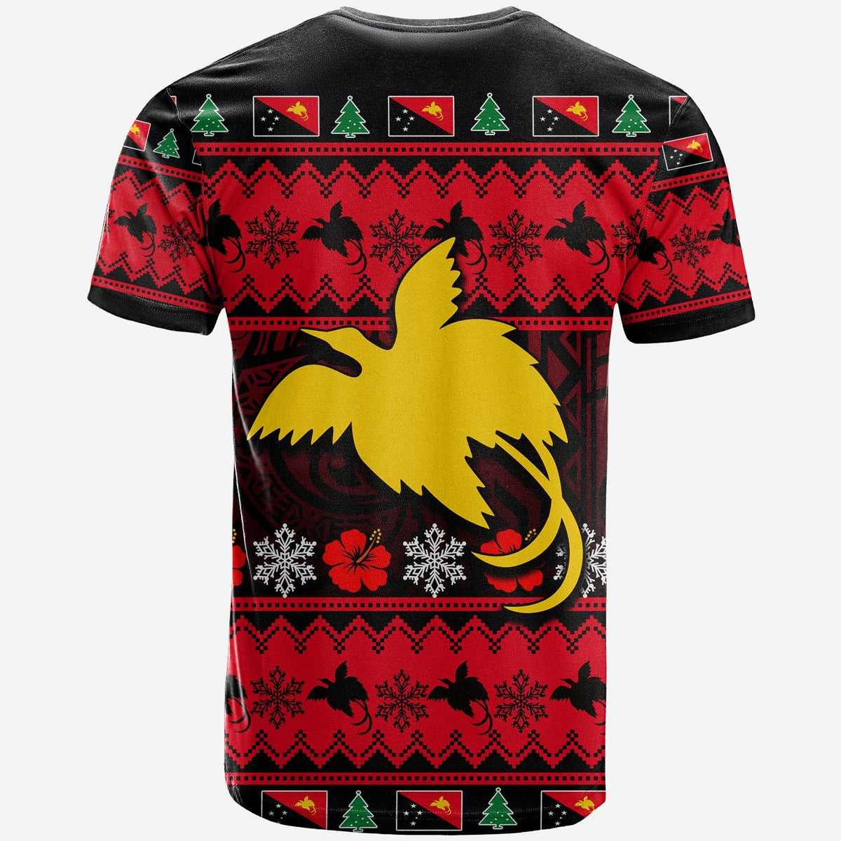 Papua New Guinea Christmas T Shirt LT6 - Wonder Print Shop