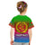 (Custom Personalised) Eritrea T Shirt KID Gradient Color Flag With Map LT6 - Wonder Print Shop