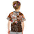 Custom Polynesian Hammerhead shark T Shirt KID Hawaii Style Orange LT6 - Wonder Print Shop