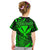 Custom Hawaii Kanaka Map T Shirt KID Green Style LT6 - Wonder Print Shop